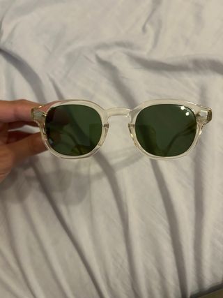 Gafas Moscot Lemtosh - Beige/Verde