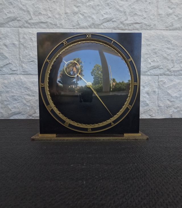 Orologio da tavolo Heinrich Möller Art Déco anni 3