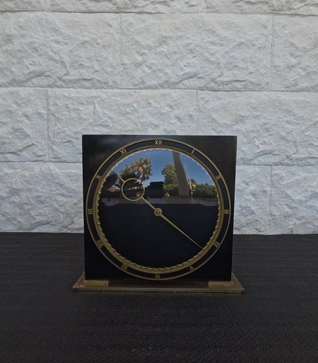 Orologio da tavolo Heinrich Möller Art Déco anni 3