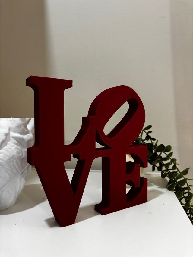LOVE - Robert Indiana (stampa 3D)