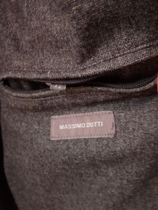 Chaquetón piel Massimo Dutti XL