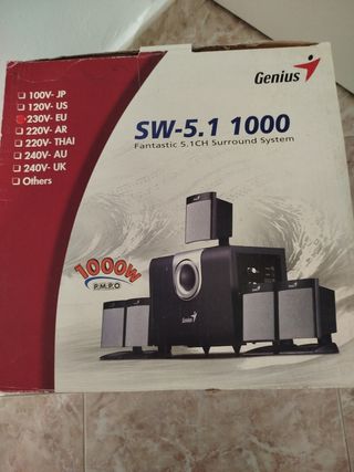 Sistema de sonido Genius SW-5.1 1000