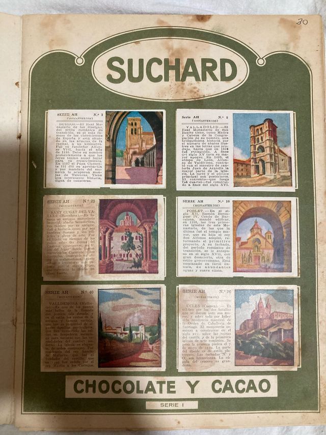 Álbum Suchard 1932