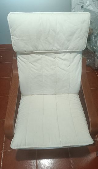 Sillón relax Ikea blanco