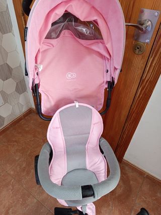 Triciclo infantil Kinderkraft rosa
