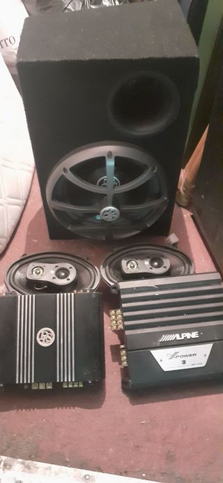 Alpine & DLS: Amplificador, Subwoofer y Altavoces