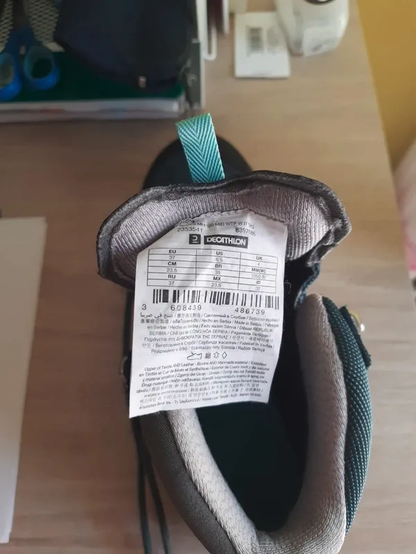 Botas montaña Quechua n°37