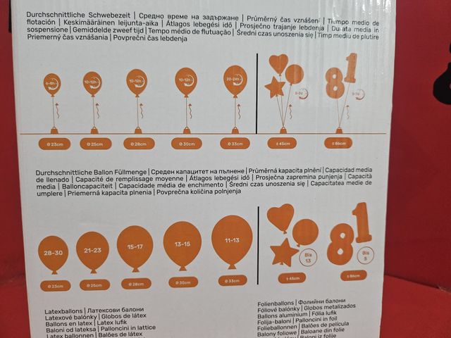 Bombona de Helio Ballongas Let ́s Party, Nueva.