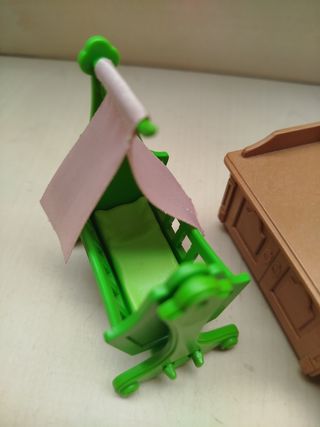 Playmobil cuna y cambiador victorianos 