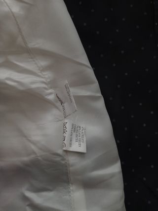 Original traje de chaqueta y falda cuadros