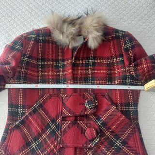 Original traje de chaqueta y falda cuadros