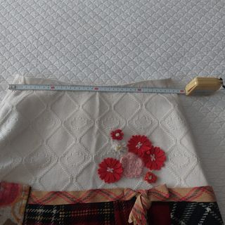 Original traje de chaqueta y falda cuadros