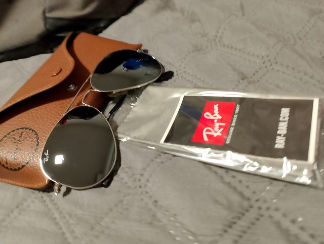 Ray-Ban Aviator: Gafas sol tipo espejo