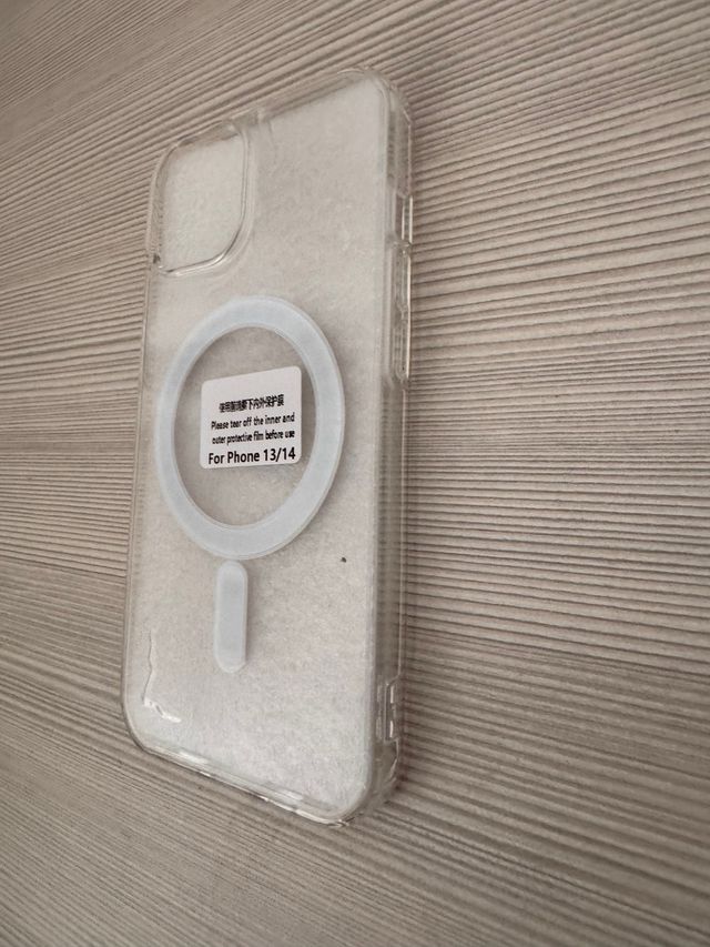 Cover Iphone 13 MagSafe trasparente