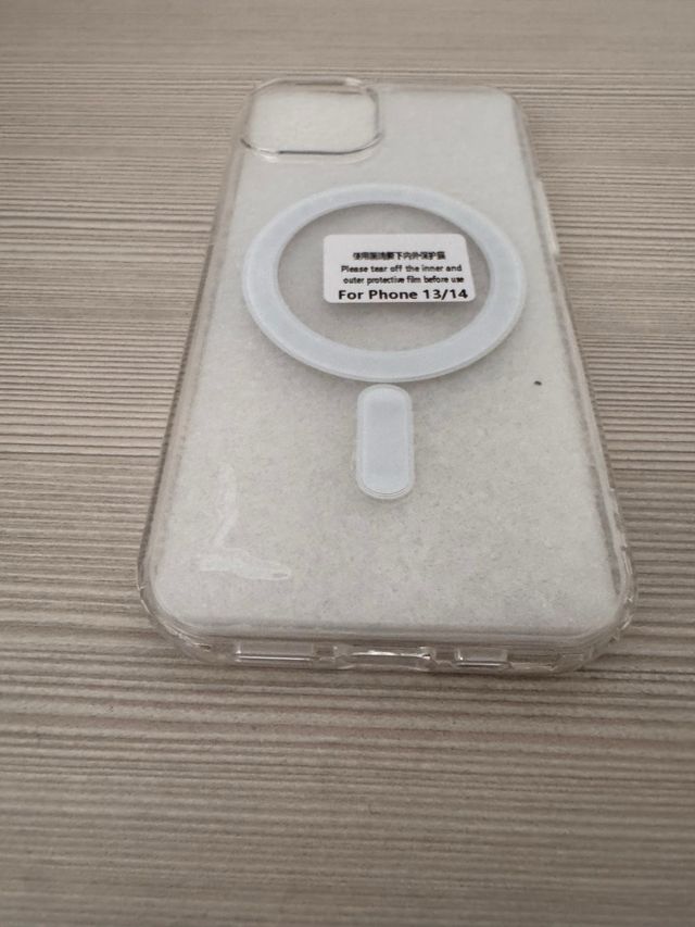 Cover Iphone 13 MagSafe trasparente