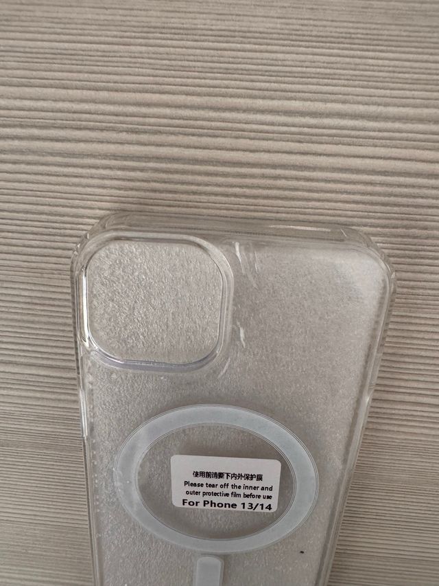 Cover Iphone 13 MagSafe trasparente
