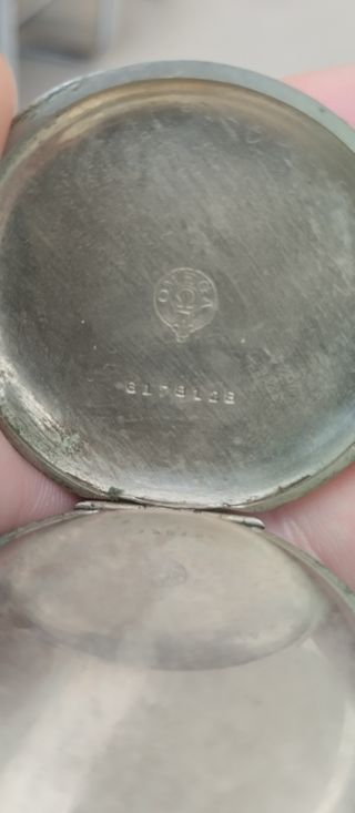 Reloj Omega antiguo plata