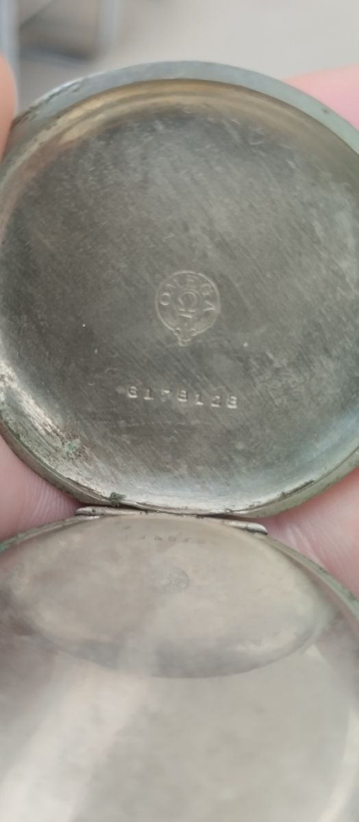 Reloj Omega antiguo plata