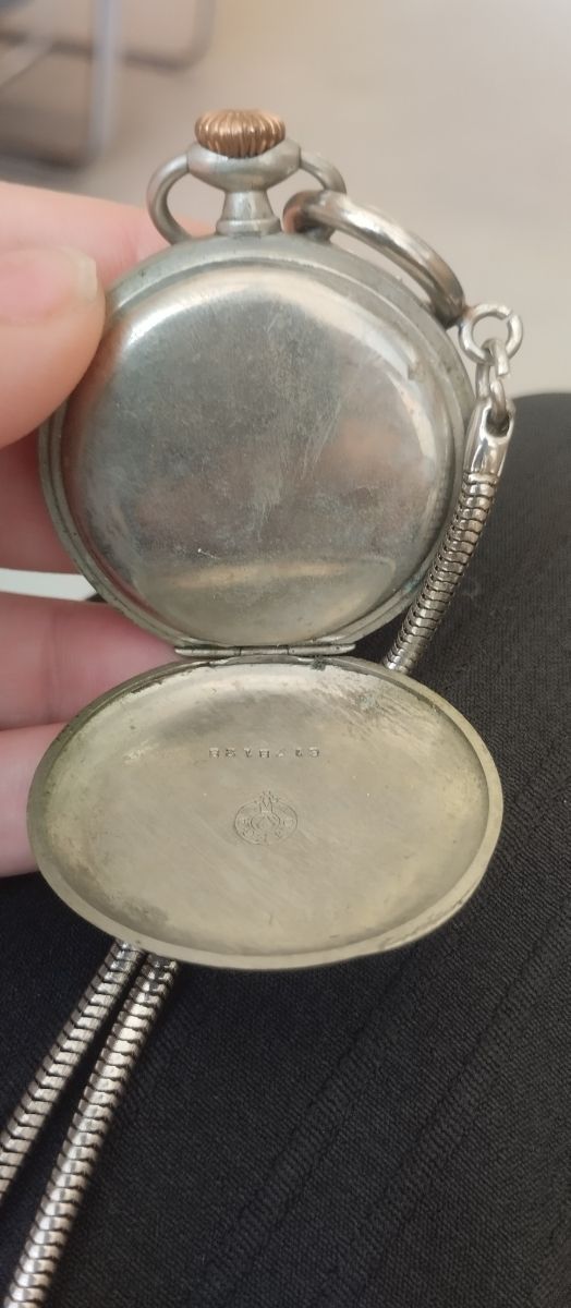 Reloj Omega antiguo plata