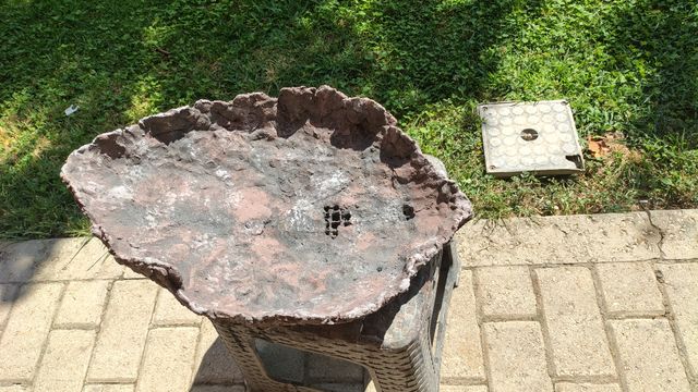 Vaso Bonsai in pietra - marrone