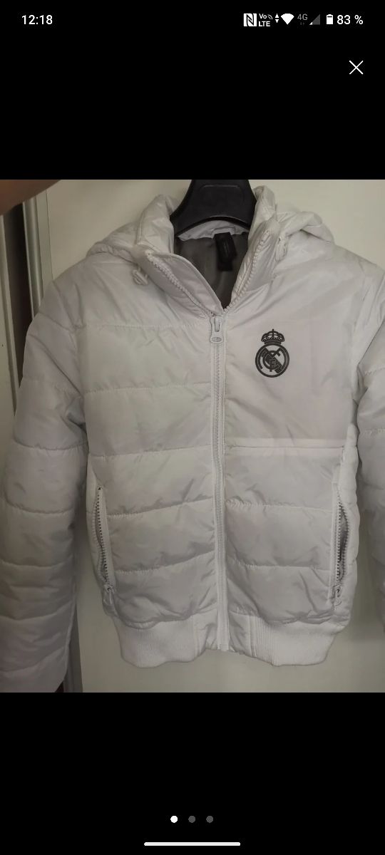 Abrigo Real Madrid talla S