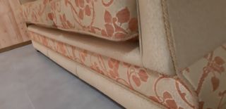 Sofá 3 plazas beige