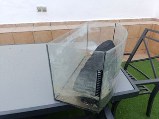 Acuario panorámico 60cm