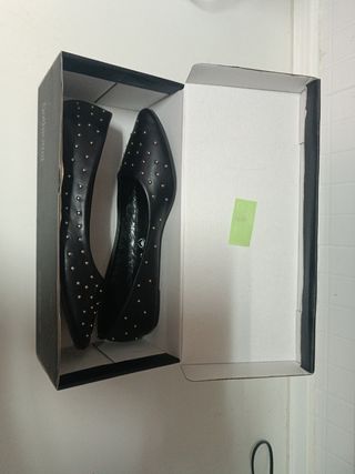 Bailarinas Gothicana negras, talla 39