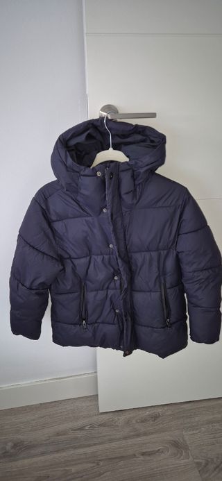Abrigo colegial Zara azul marino talla 8