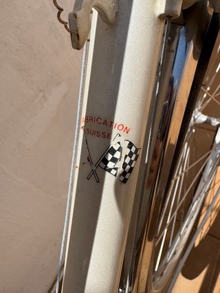 Bicicleta clásica fabricada en Suiza. marca Impala