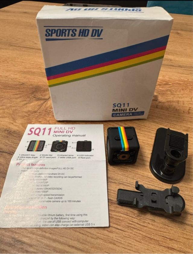 Sansnail Mini telecamera SQ11 interna HD, visione