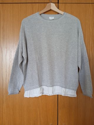 Camisola Cinza Mango (13-14 anos)