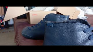 Botines Camper azules