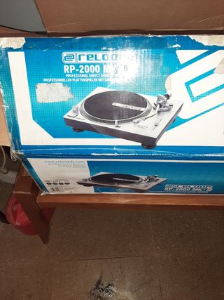 Reloop RP-2000 MK3: Plato vinilo