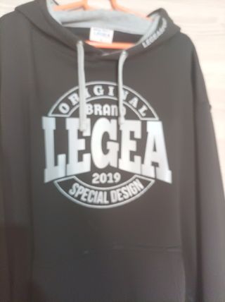 Sudadera Legea negra - Talla L