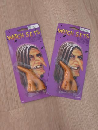 Disfraz Halloween: Nariz, dientes, gafas