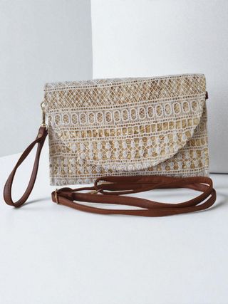 Clutch Bolso de mano beige
