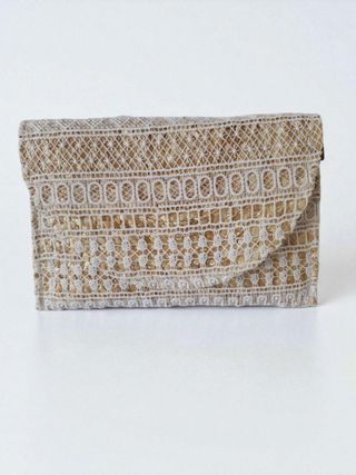 Clutch Bolso de mano beige