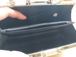 Bolso fiesta plata - elegante