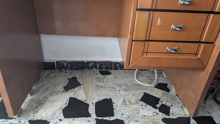 Escritorio madera marrón