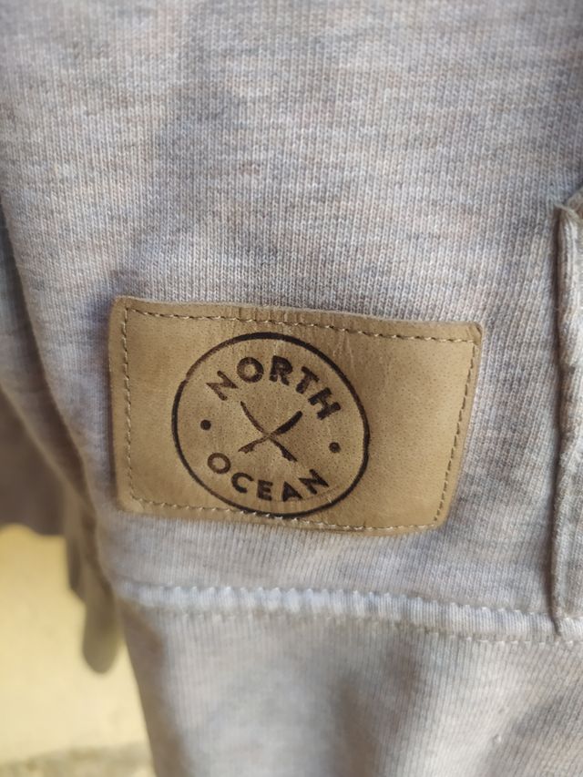 Sudadera gris North Ocean XL