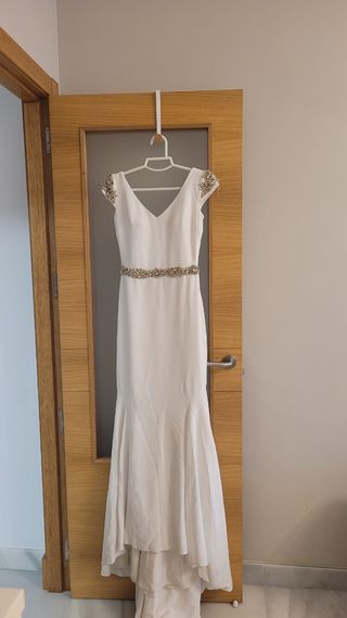 Vestido novia talla 34 Precio original 2500