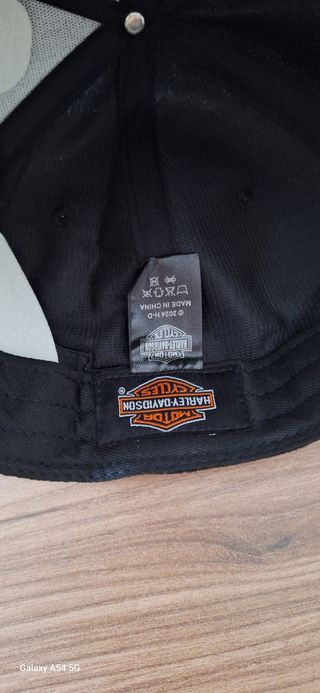 Cappellino Harley Davidson nero