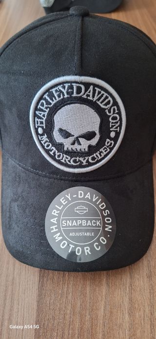 Cappellino Harley Davidson nero