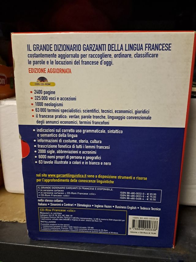 Dizionario Francese Garzanti