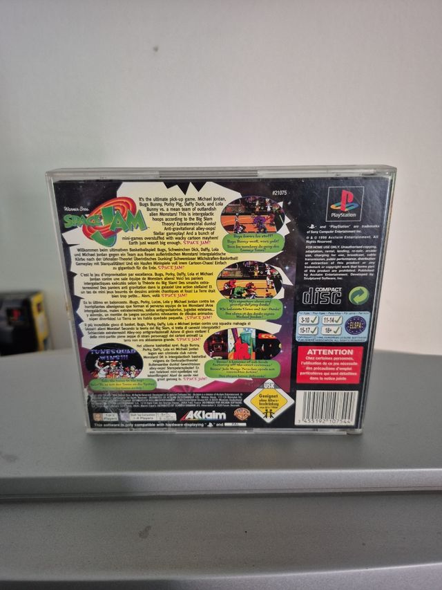 Space Jam PS1 PAL ESPANHA 🇪🇸