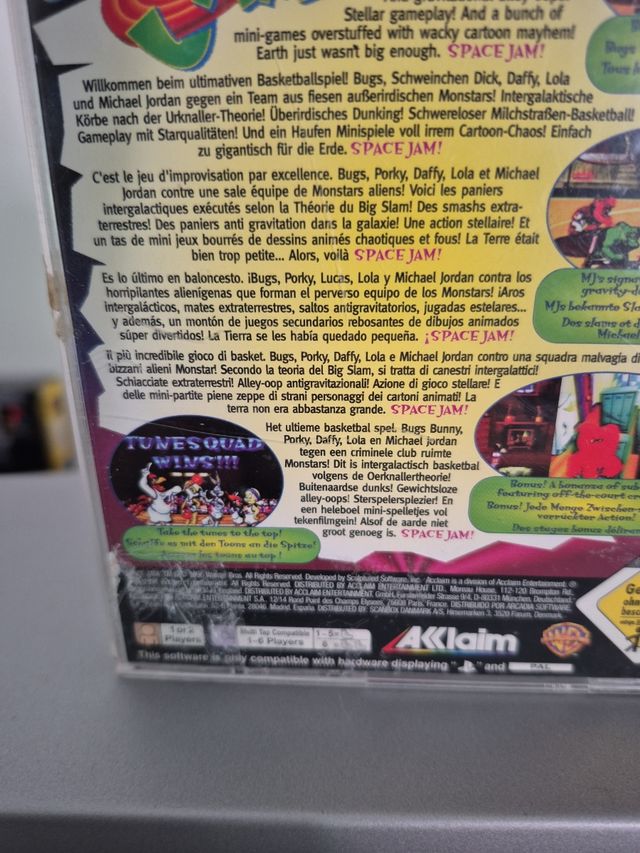 Space Jam PS1 PAL ESPANHA 🇪🇸