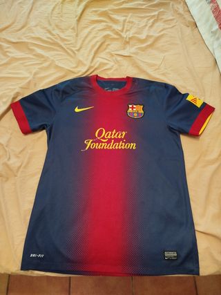 Camiseta Barça 2013 Qatar Foundation. Talla M
