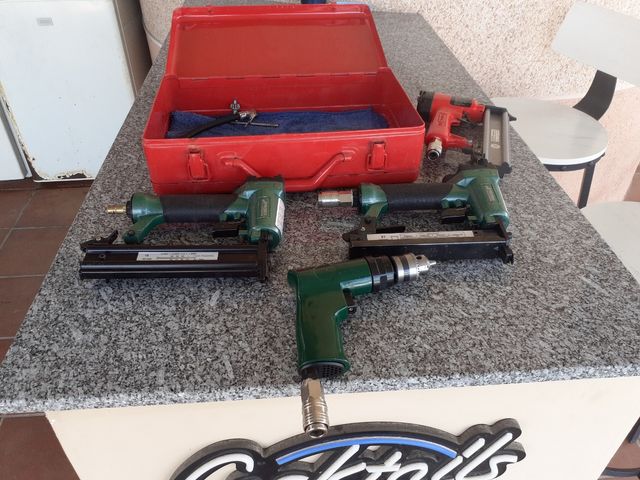 Herramientas neumáticas Carpintería y bricolaje