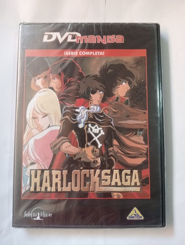 PRECINTADA!!! Harlock Saga - DVD Completa